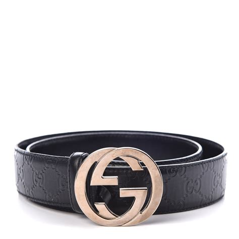 gucci guccissima belt with interlocking g|Gucci interlocking g reversible belt.